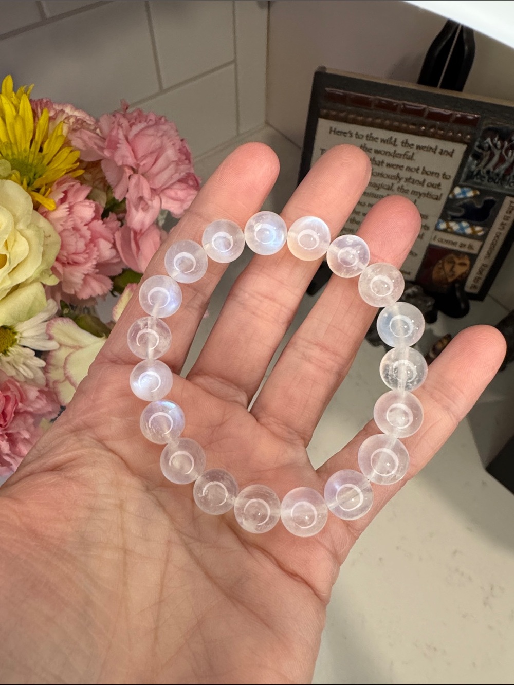 HQ Moonstone Bracelet:B1120